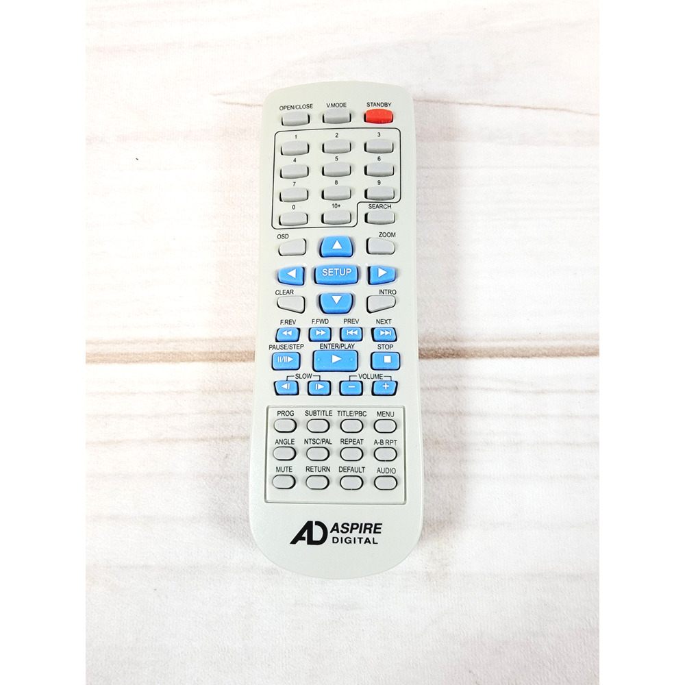 Aspire Digital DVD / TV Remote Control